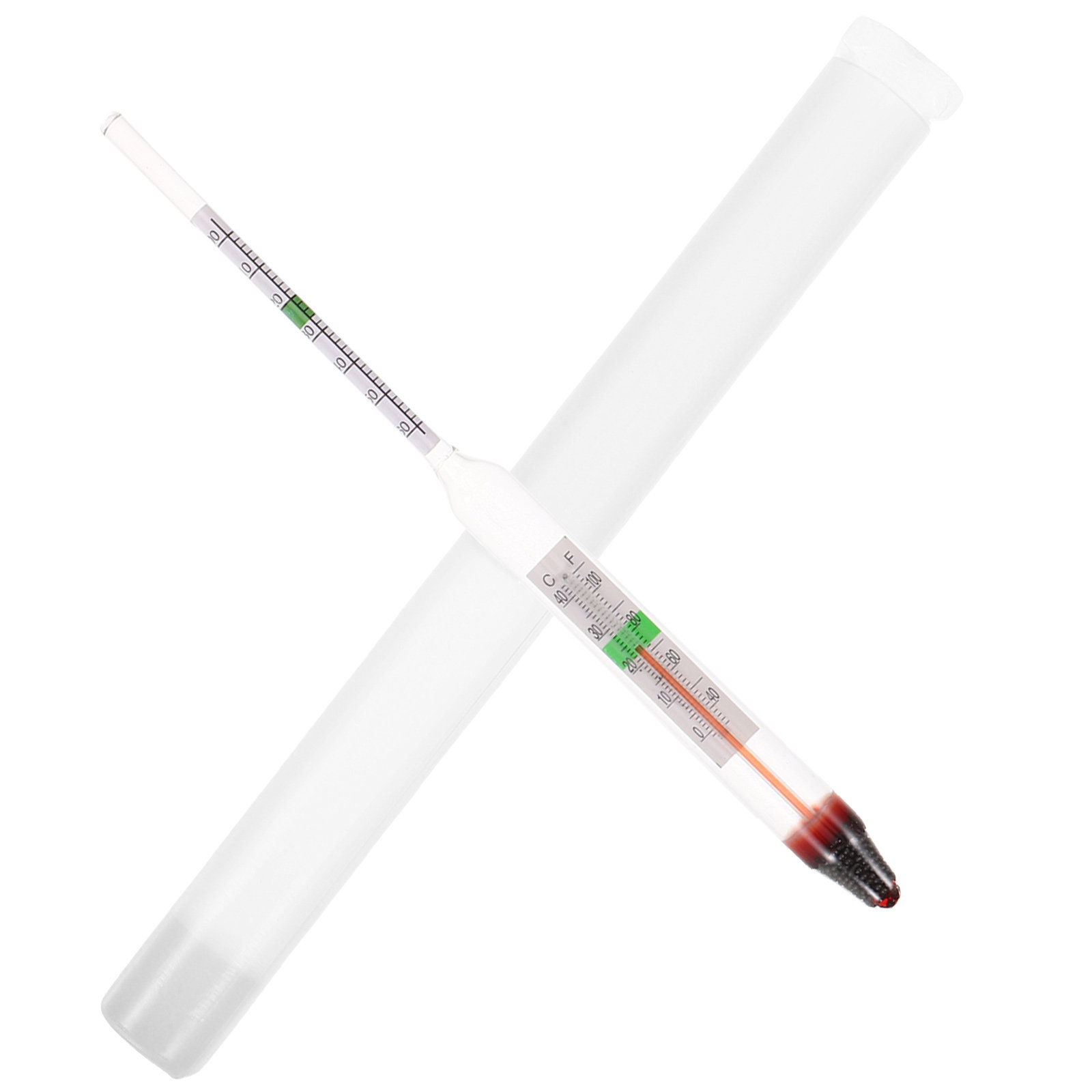 Marine Aquarium Water Testing - 1Set Salinity Hydrometer Glass Salimeter Sturdy