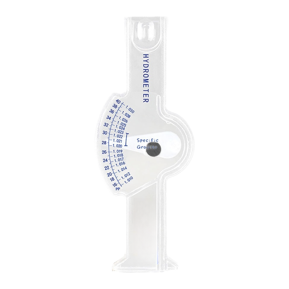 Marine Aquarium Water Testing - Seawater Density Meter And Salinity Hydrometer