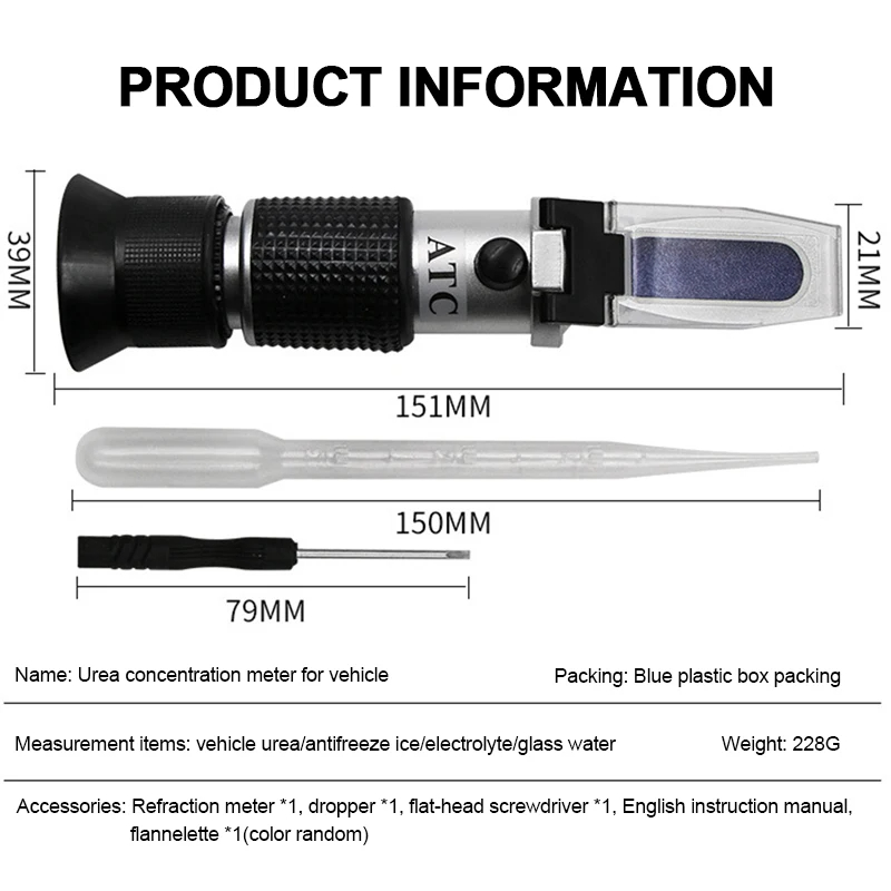Antifreeze Coolant Refractomet - Marine Aquarium Refractometer บทวิจารณ์และราคา