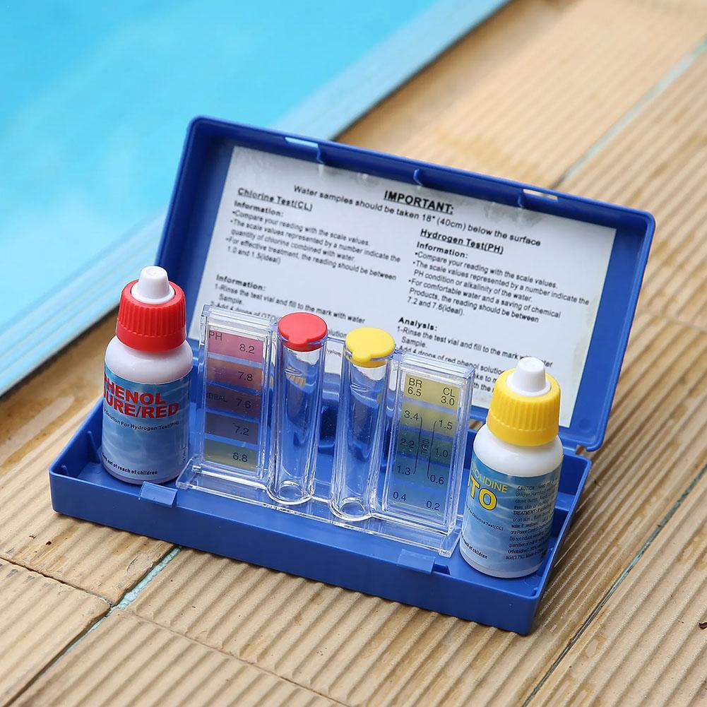 PH Chlorine Water Test Kit Tes - Marine Aquarium Water Testing บทวิจารณ์และราคา
