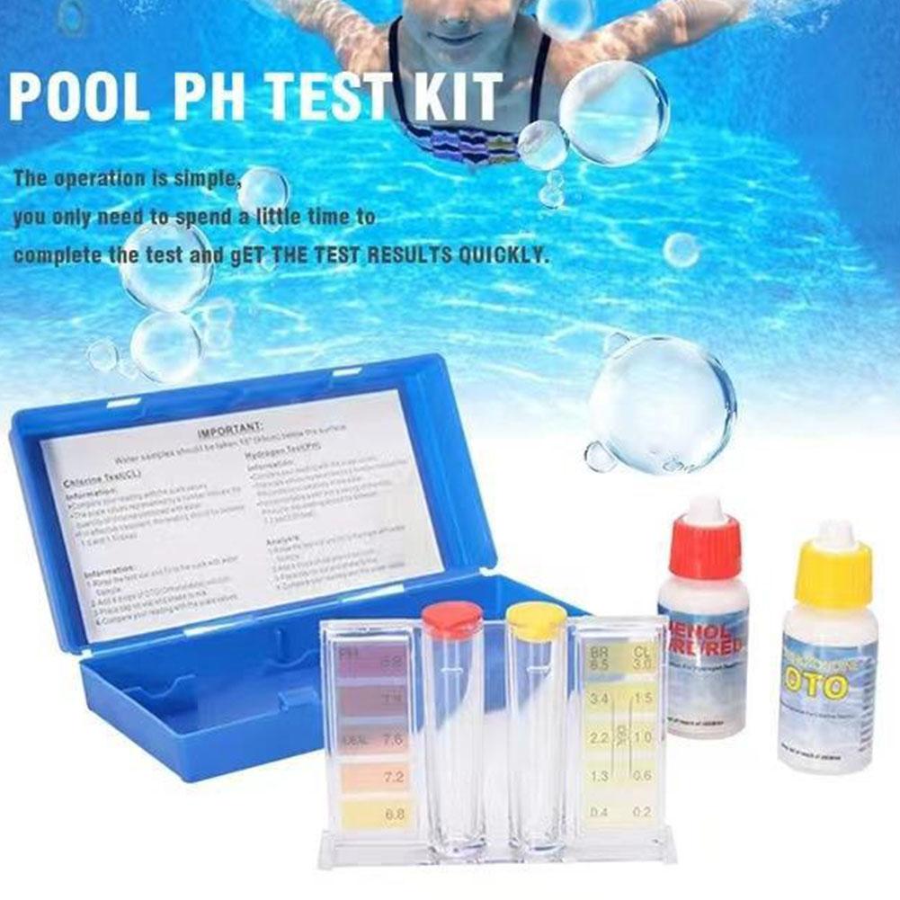 PH Chlorine Water Test Kit Tes - Marine Aquarium Water Testing บทวิจารณ์และราคา