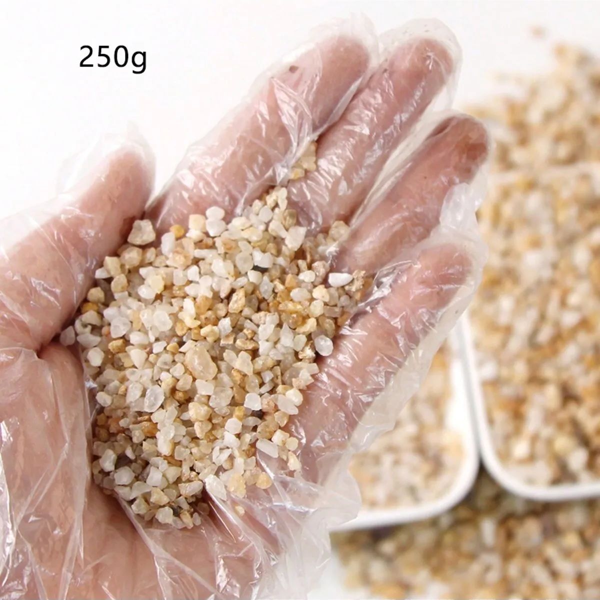 1pc-250g Natural Crystals Grav - Aquarium Marine Sand บทวิจารณ์และราคา