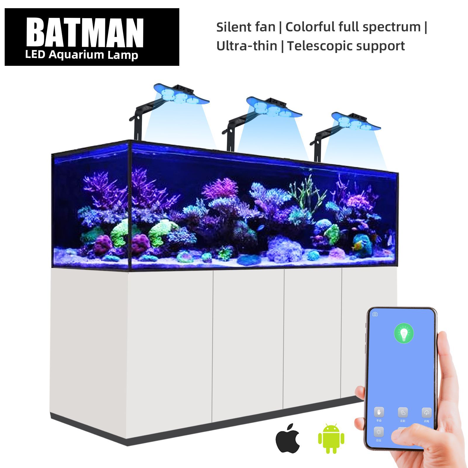 LED Marine Aquarium Coral Aqua - Marine Aquarium Led Lights บทวิจารณ์และราคา