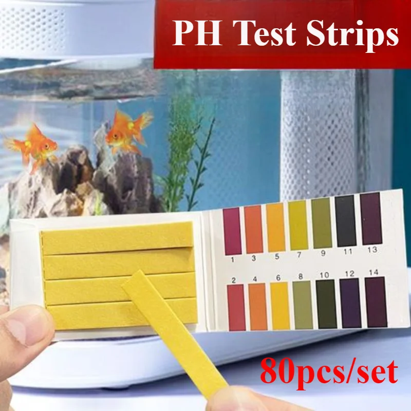 1set PH Test Strip 1-14 Indica - Marine Aquarium Test Kit บทวิจารณ์และราคา