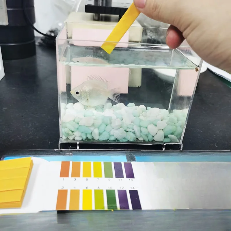 1set PH Test Strip 1-14 Indica - Marine Aquarium Test Kit บทวิจารณ์และราคา