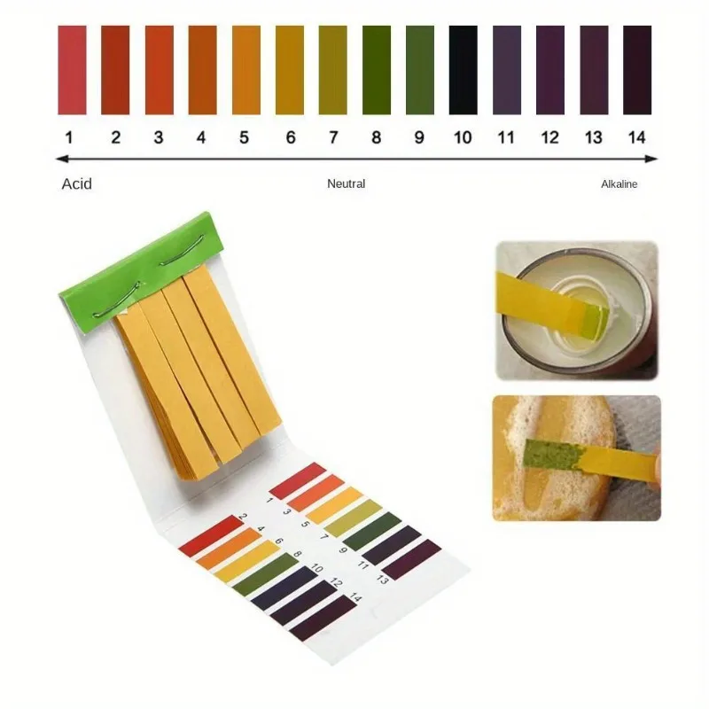 1set PH Test Strip 1-14 Indica - Marine Aquarium Test Kit บทวิจารณ์และราคา