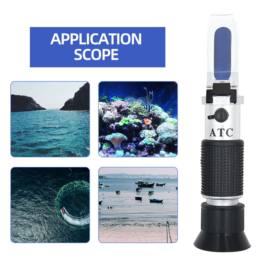 Seawater Refractometer ATC 0-2 - Marine Aquarium Refractometer บทวิจารณ์และราคา
