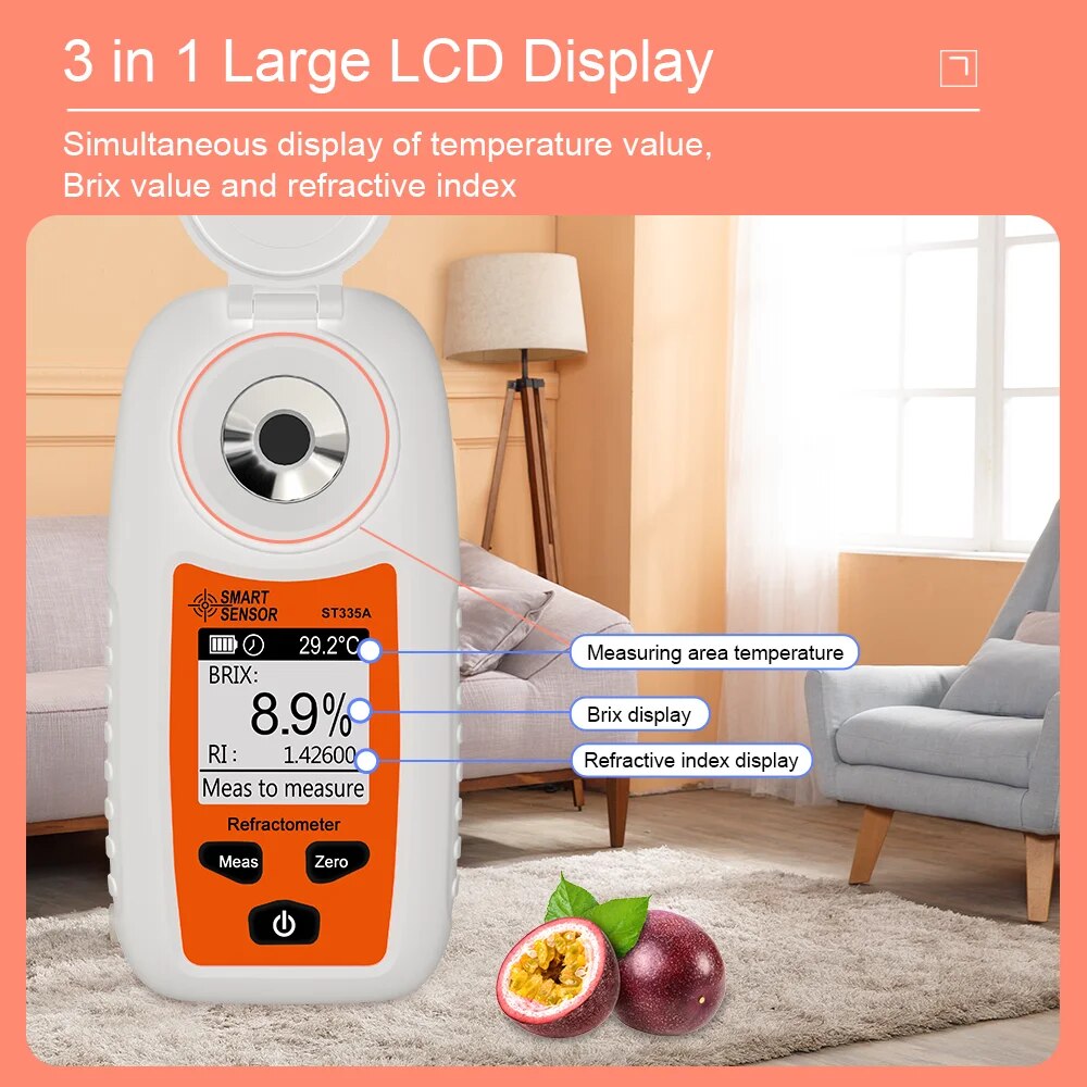 SMARTSENSOR LCD Digital Refrac - Marine Aquarium Refractometer บทวิจารณ์และราคา