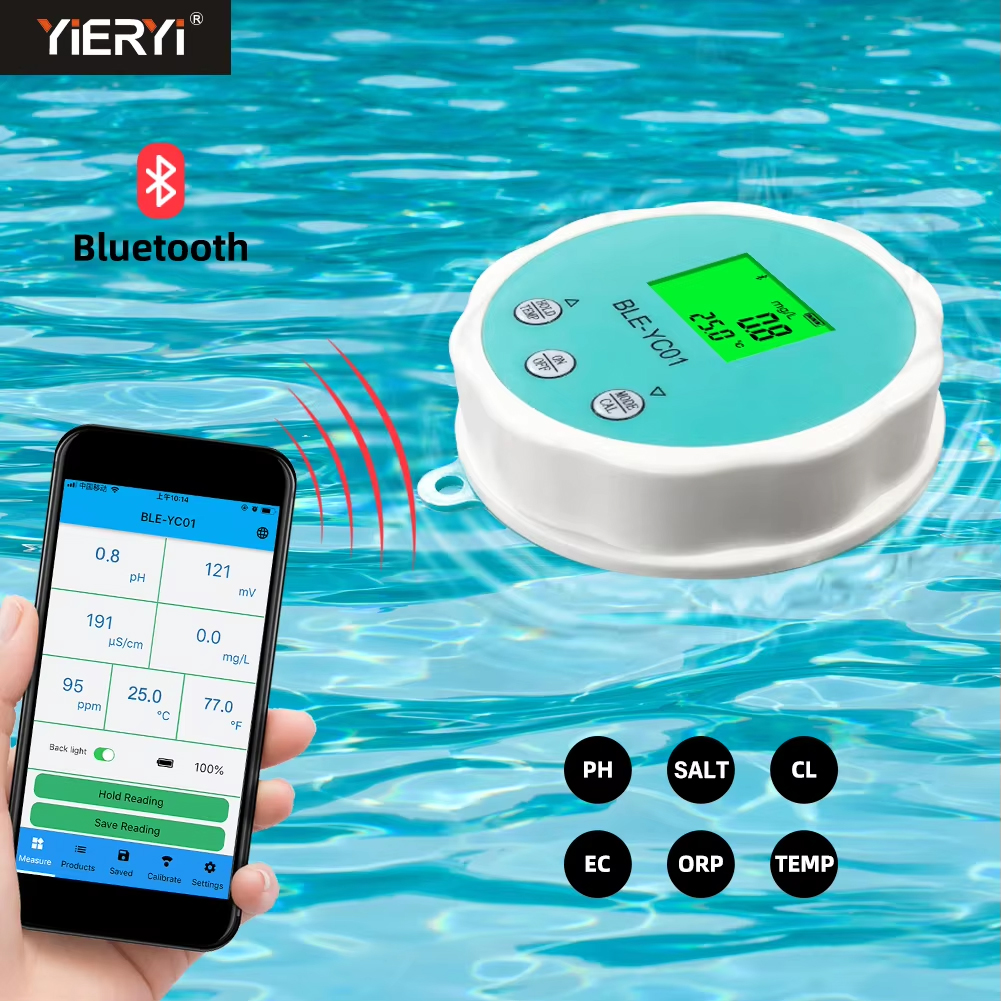Smart PH Chlorine Meter Swimmi - Marine Aquarium Water Testing บทวิจารณ์และราคา