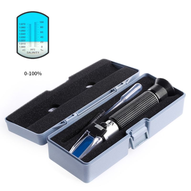 Salinity Refractometer Meter W - Marine Aquarium Water Testing บทวิจารณ์และราคา