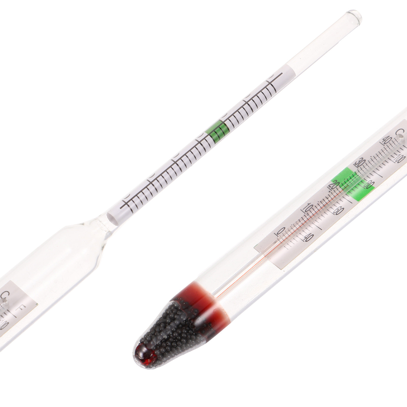 1Set Salinity Hydrometer Glass - Marine Aquarium Water Testing บทวิจารณ์และราคา