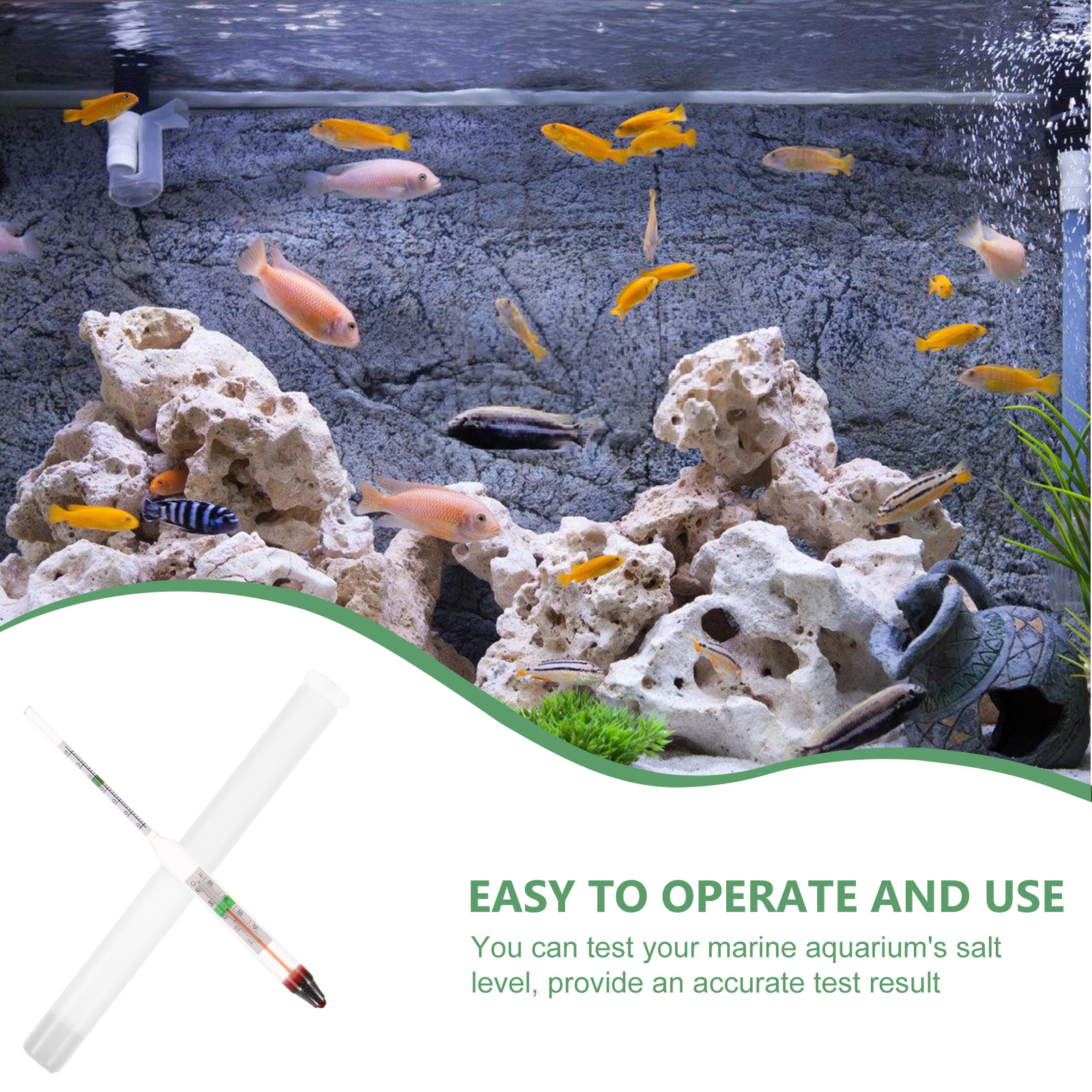 Parliky Aquarium Test Kit Port - Marine Aquarium Test Kit บทวิจารณ์และราคา