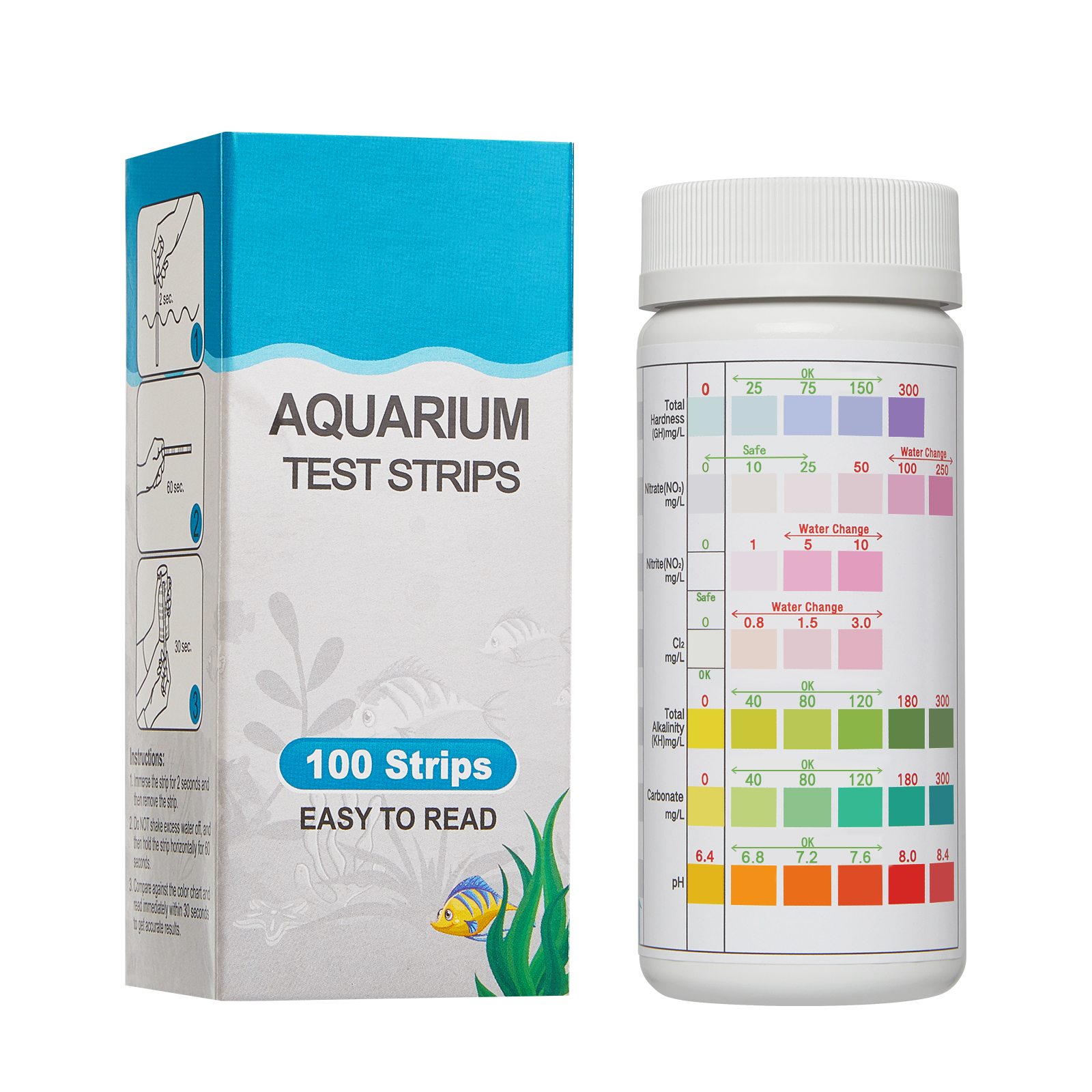 LUXBIRD 100pcs Aquarium Test S - Marine Aquarium Test Kit บทวิจารณ์และราคา