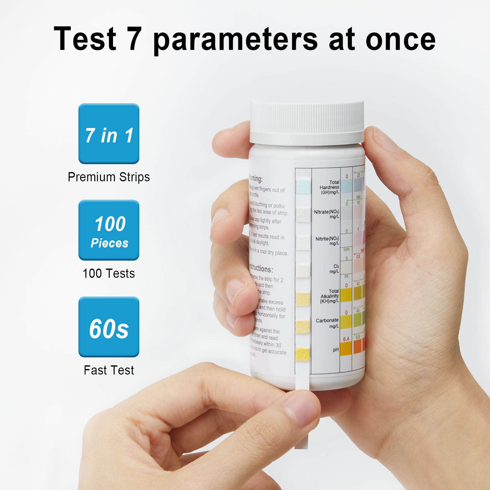 LUXBIRD 100pcs Aquarium Test S - Marine Aquarium Test Kit บทวิจารณ์และราคา