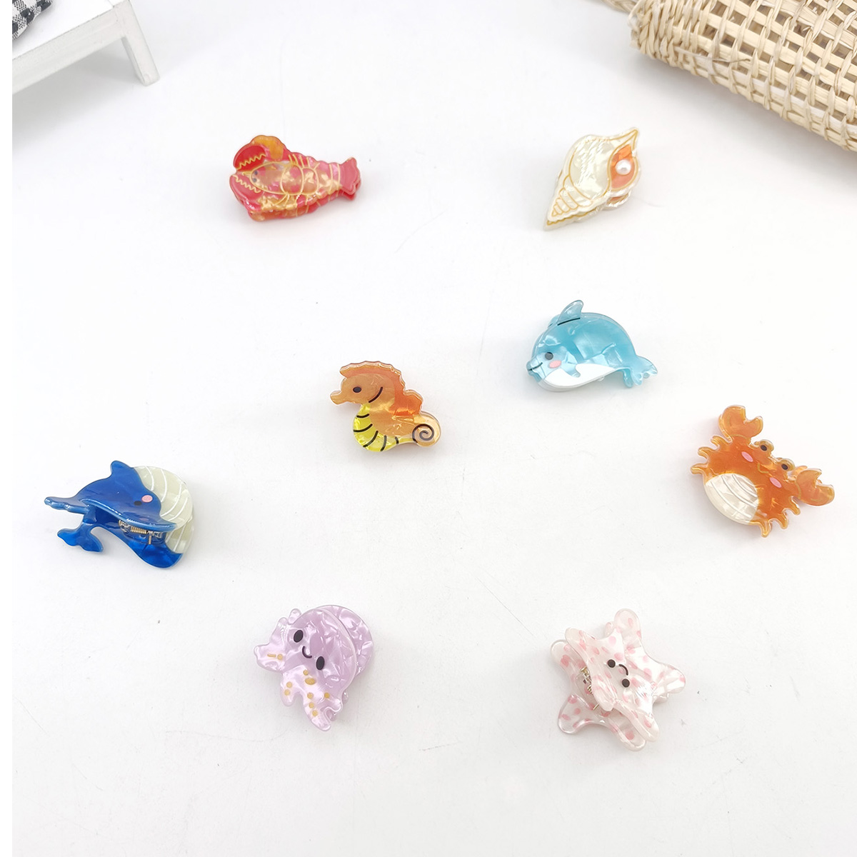 2PCS Acetate Ocean Animal Hair - Marine Aquarium Decorations บทวิจารณ์และราคา