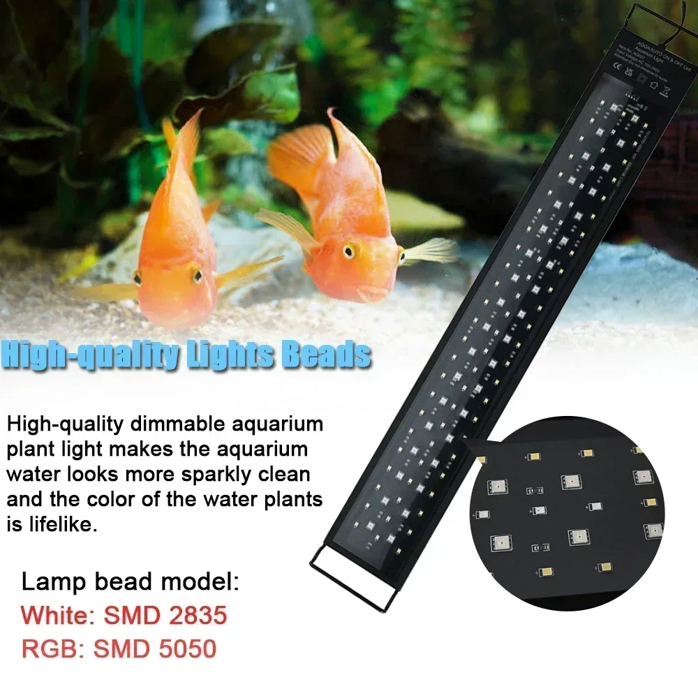 IP68 Waterproof Aquarium LED L - Marine Aquarium Led Lights บทวิจารณ์และราคา