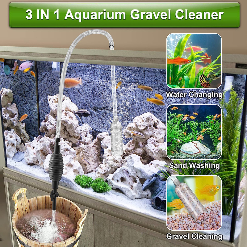 Fish Tank Water Changer Aquari - Aquarium Marine Sand บทวิจารณ์และราคา