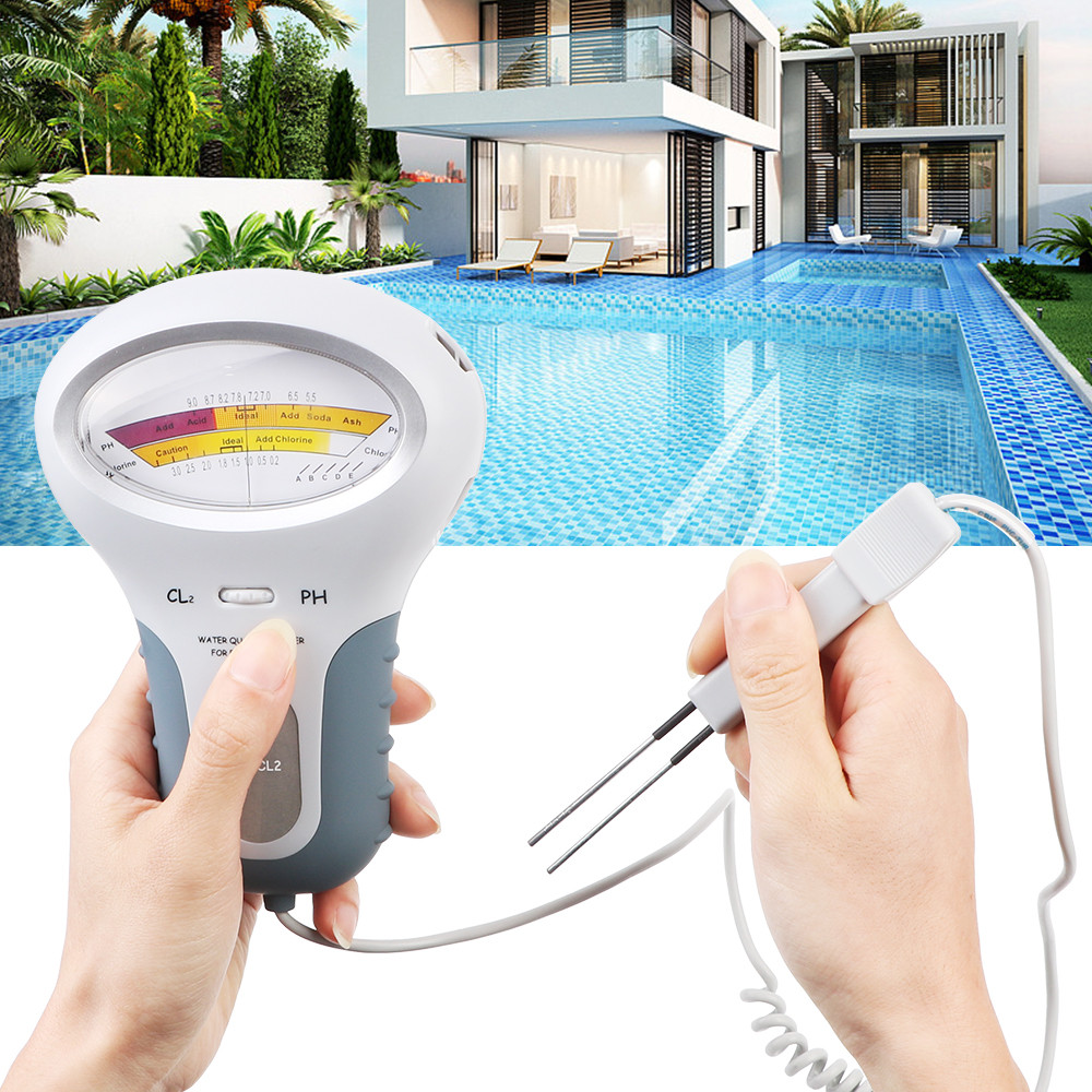 2 in 1 PH Chlorine Meter Teste - Marine Aquarium Water Testing บทวิจารณ์และราคา