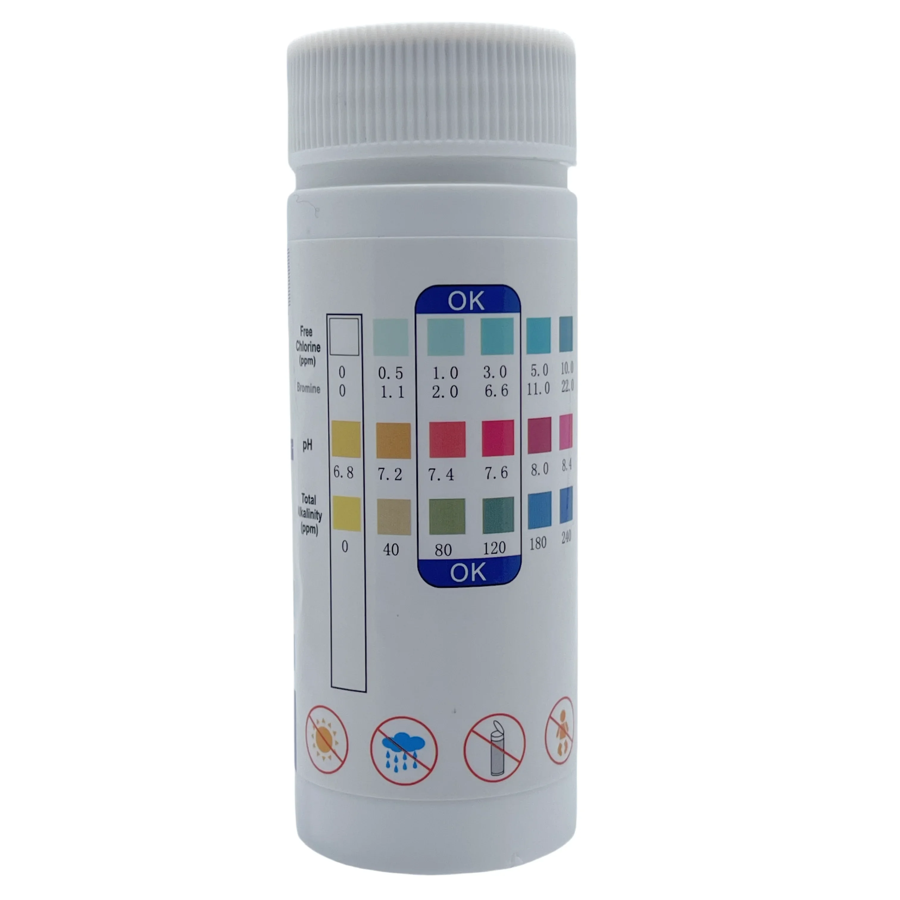 Chlorine PH Test Strips SPA Sw - Marine Aquarium Water Testing บทวิจารณ์และราคา