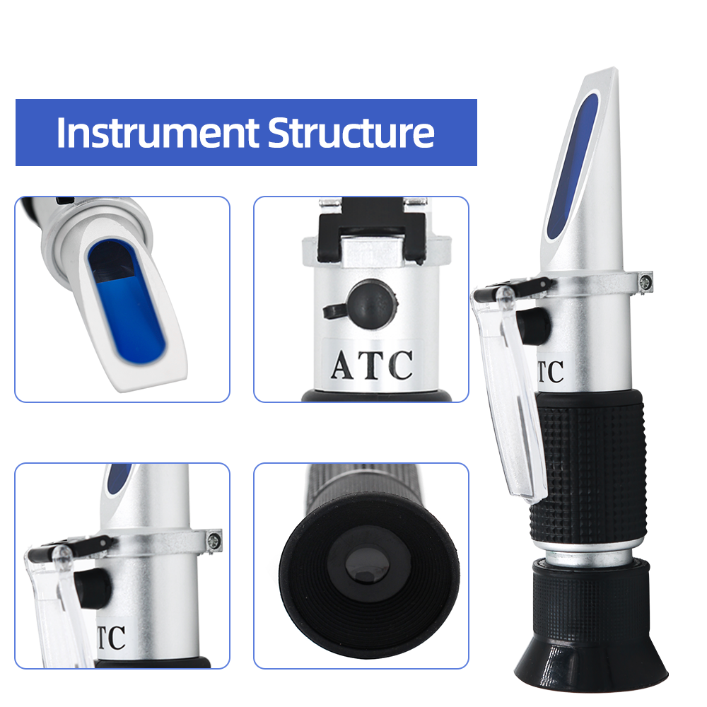 Brix Refractometer 2 in 1 Brix - Marine Aquarium Refractometer บทวิจารณ์และราคา