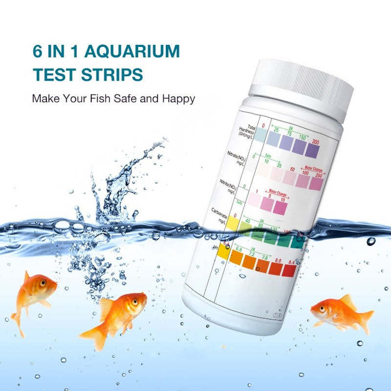 7-IN-1 100strip Aquarium Test  - Marine Aquarium Test Kit บทวิจารณ์และราคา