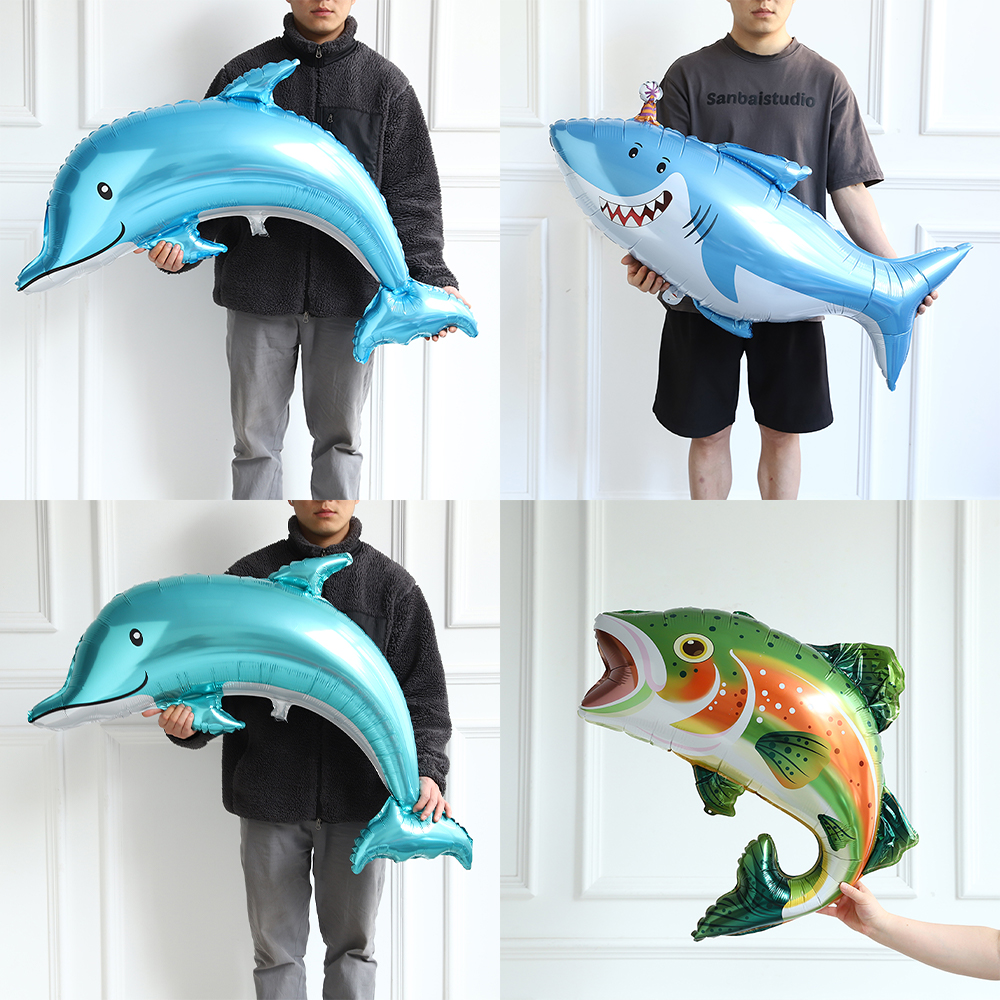 Ocean Animal Balloon Set Dolph - Marine Aquarium Decorations บทวิจารณ์และราคา