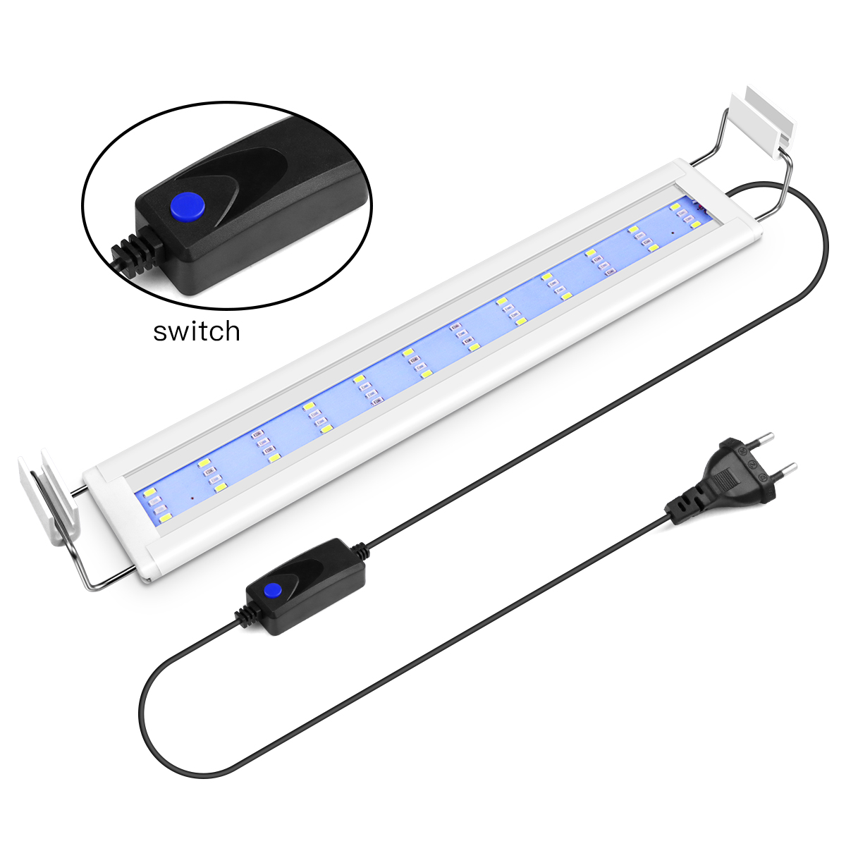 Super Slim LED Aquarium Light  - Marine Aquarium Led Lights บทวิจารณ์และราคา