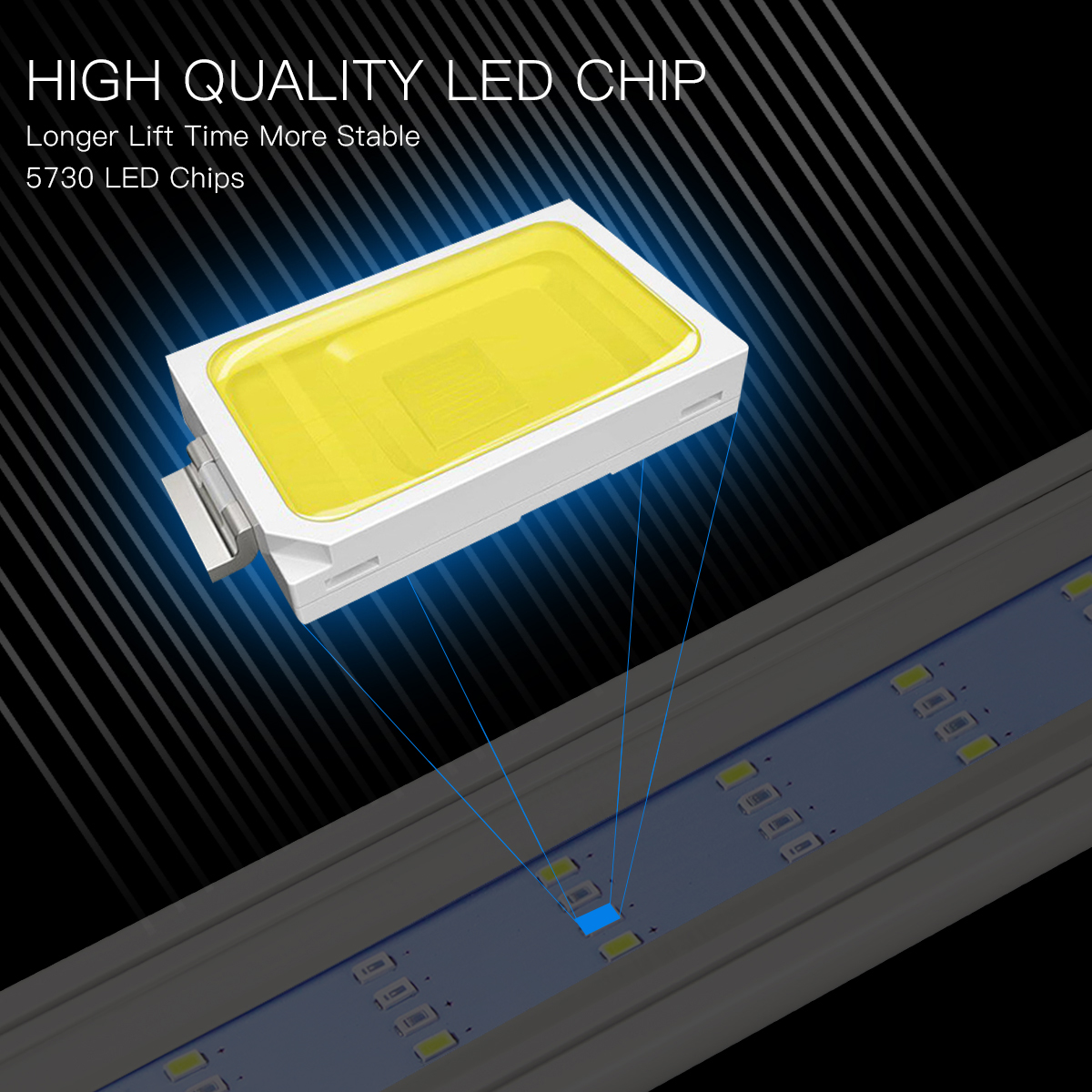Super Slim LED Aquarium Light  - Marine Aquarium Led Lights บทวิจารณ์และราคา