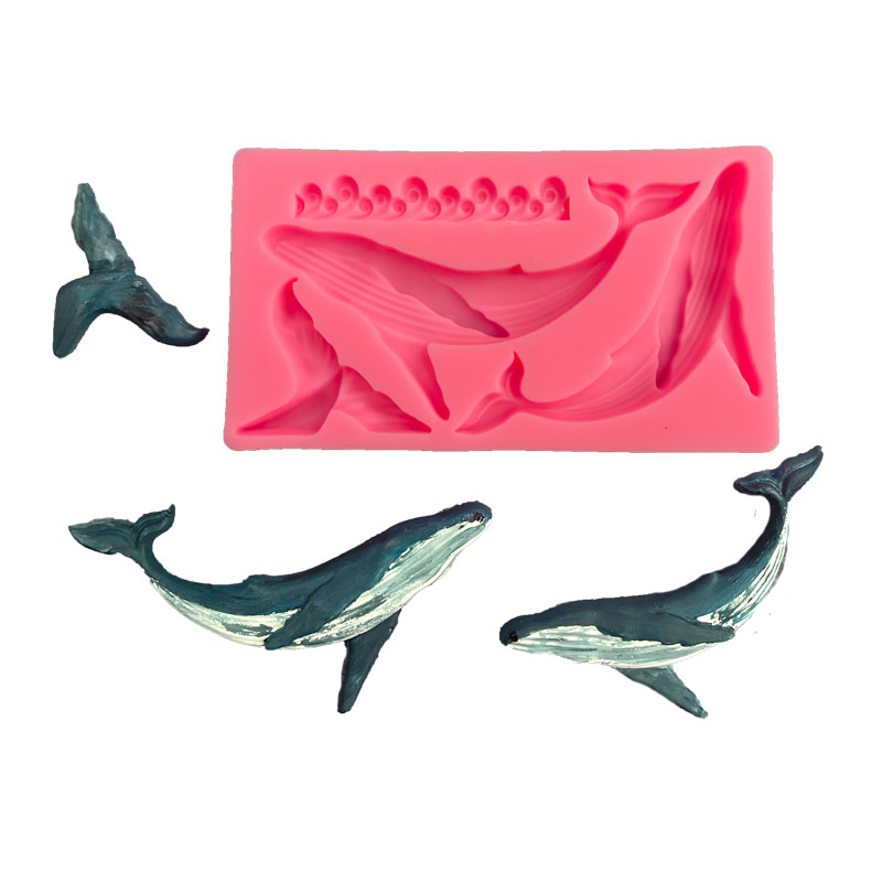 DIY Whale Silicone Mold Ocean  - Marine Aquarium Decorations บทวิจารณ์และราคา