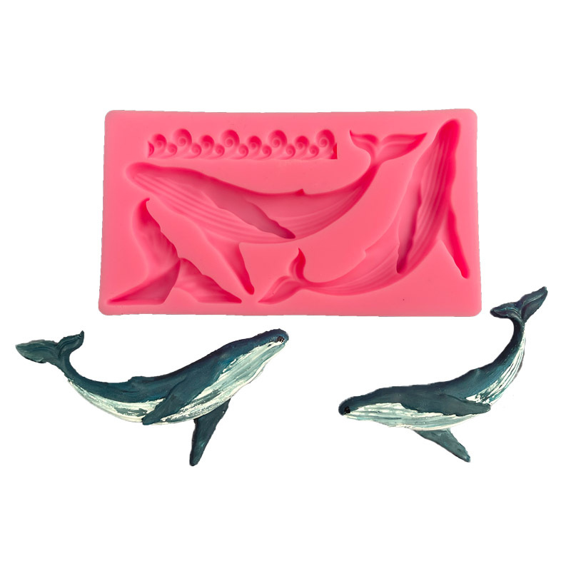 DIY Whale Silicone Mold Ocean  - Marine Aquarium Decorations บทวิจารณ์และราคา