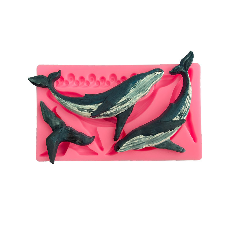 DIY Whale Silicone Mold Ocean  - Marine Aquarium Decorations บทวิจารณ์และราคา