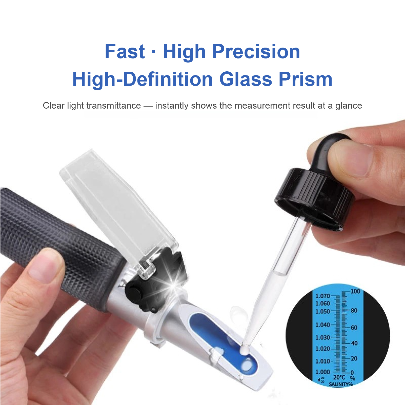 ATC Digital Salinity 0-28% 0-1 - Marine Aquarium Refractometer บทวิจารณ์และราคา