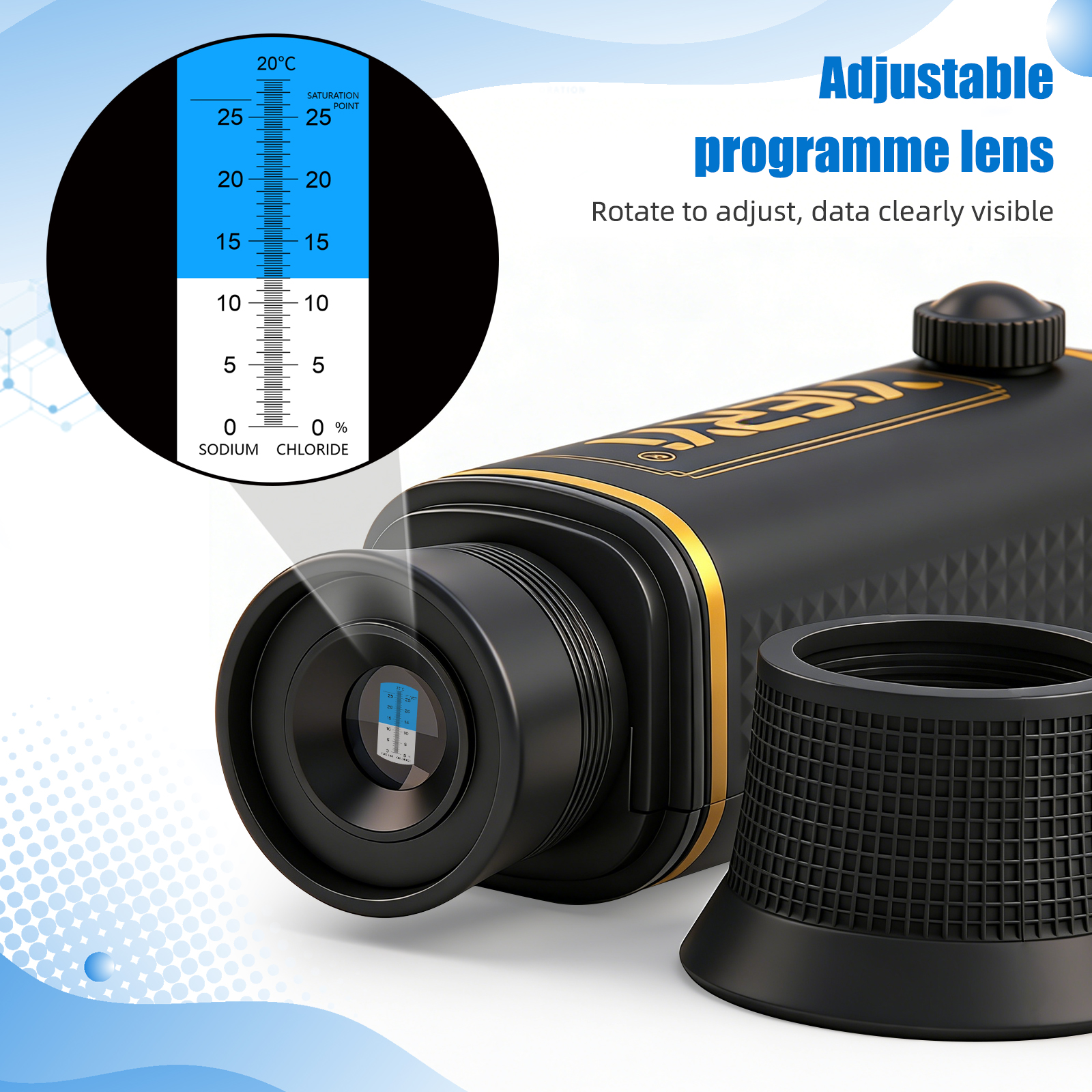Yieryi 0-28% Salinity Refracto - Marine Aquarium Refractometer บทวิจารณ์และราคา