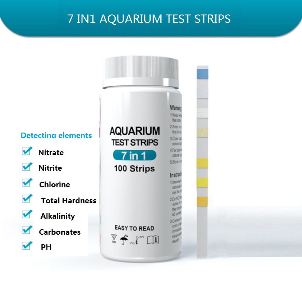100Pcs Aquarium Test Strips Wa - Marine Aquarium Test Kit บทวิจารณ์และราคา