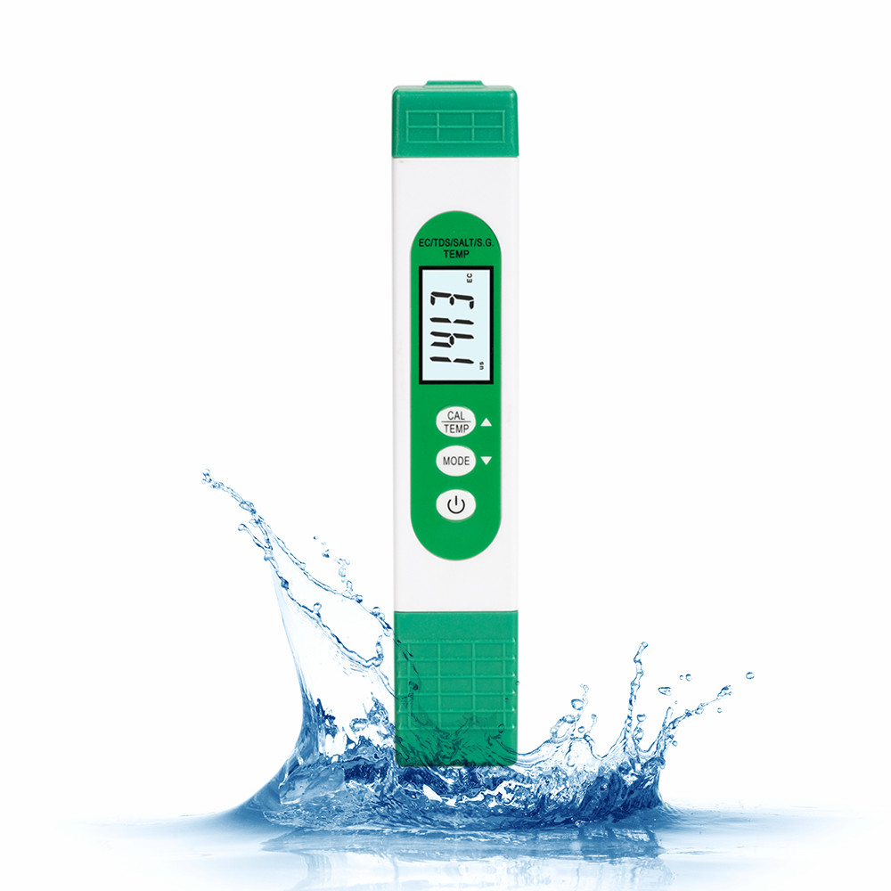 5 in 1 TDS EC SALT S.G TEMP Wa - Marine Aquarium Water Testing บทวิจารณ์และราคา