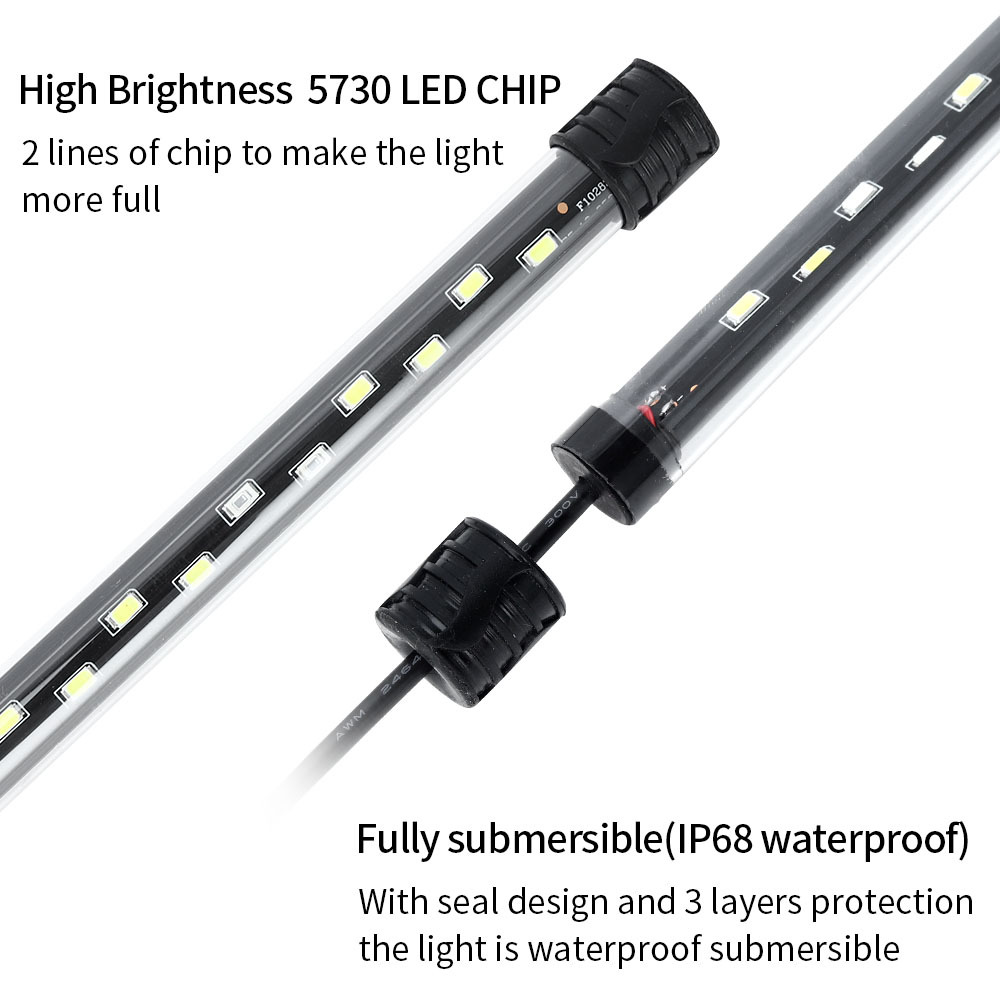 90-260V Aquarium Light LED Wat - Marine Aquarium Led Lights บทวิจารณ์และราคา