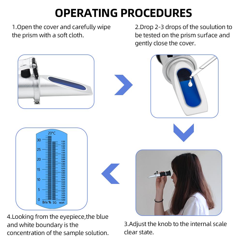 Retail Box Refractometer Beer  - Marine Aquarium Refractometer บทวิจารณ์และราคา
