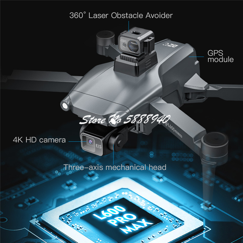 360 ° Obstacle Avoidance GPS S - Overflow Box Dual บทวิจารณ์และราคา