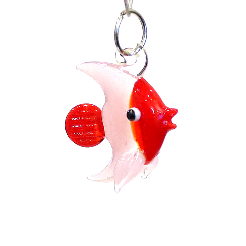 2pcs Mini Fish Glass Pendant C - Aquarium Marine Fishes บทวิจารณ์และราคา