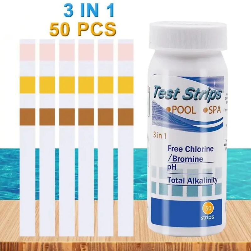 Chlorine PH Test Strips SPA Sw - Marine Aquarium Water Testing บทวิจารณ์และราคา