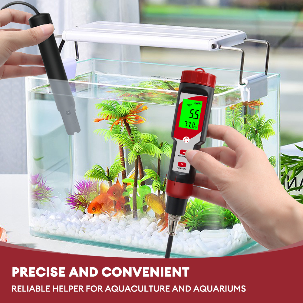 Dissolved Oxygen Meter for wat - Marine Aquarium Test Kit บทวิจารณ์และราคา